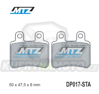 Destičky brzdové DP017-STA - směs Standard