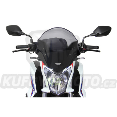 Moto plexi MRA Honda CB 650 F 2014 - 2016 typ turistické NTM čiré