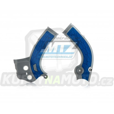 Kryty rámu Yamaha YZF250 / 14-16 + YZF450 / 14-15 + WRF250 / 15-16 - barva šedo-modrá