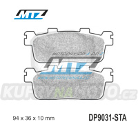 Destičky brzdové DP9031-STA - směs Standard