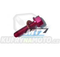 Magnetický výpustný šroub M8x35mm (závit 1,25) - Honda CRF150R / 06-12 + CRF450R / 02-08 + CRF450X / 05-12 - červený