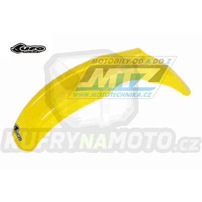 Blatník přední Suzuki RM125+RM250 / 89-00 - barva žlutá