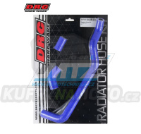 Hadice chladiče DRC RADIATOR HOSE KIT - DRC D47-01-722 - Yamaha WR250X + WR250R / 07-20 - modré (sada 3ks)