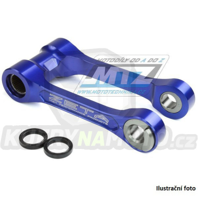 Kost přepákování nastavitelná ZETA RSL Adjustable Lowering kit - ZETA ZE56-01616 - Yamaha YZ125+YZ250 / 06-22 + YZ125X / 17-22 + YZ250X / 16-22 - modrá