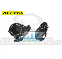 Kryty spojkového víka a víka zapalování Acerbis - Husqvarna FC250+FC350+FX350 / 23 + KTM 250SXF+350SXF + 250XCF+350XCF / 23 - barva černá