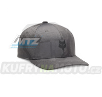 Čepice/Kšiltovka FOX dětská Lithotype 110 Snapback - ocelově šedá