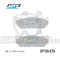 Destičky brzdové DP109-STA - směs Standard