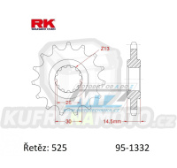 Kolečko řetězové (pastorek) 1332-15zubů RK - Honda CB750F + CB750 Nighthawk + RVF750R + VFR800F Interceptor + VFR800X Crossrunner + CB1000R