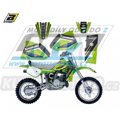 Polepy na motocykl (sada polepů Dream) Kawasaki KX60 / 85-01 - typ polepů Dream4