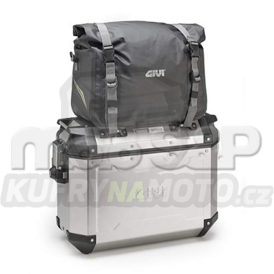 EA 120 vodotěsná taška GIVI na víko kufru, černá, objem 15 l., upínací popruhy