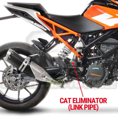 Výfuk Leo Vince KTM RC 390 2017 > CAT ELIMINATOR (LINK PIPE)  LVKN516-8086