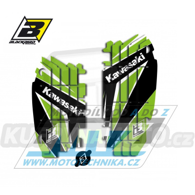 Polepy mřížek chladiče Kawasaki KXF450 / 09-15 - typ polepů Dream4