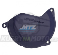 Kryt spojkového víka KTM 450SXF / 13-15 + 450EXC / 12-16 + Husqvarna FC450 / 14-15 + FE450 / 14-16 - barva modrá