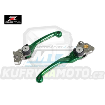 Sada výklopných páček ZETA PIVOT - ZETA ZE44-1114 - Kawasaki KXF250+KXF450 - zelené