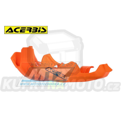 Kryt pod motor Acerbis KTM 250EXC / 24-25 + 300EXC / 24-25 + 250XCW / 24-25 + 300XCW / 24-25 – barva oranžová