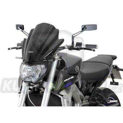 Moto plexi MRA Yamaha MT – 09 847 2014 - 2016 typ racing NRM kouřové