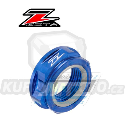 Matice osy zadního kola ZETA ZE93-8056 - Honda CR125+CR250+CRF250R+CRF450R + CRF250X+CRF450X+CRF250RX+CRF450RX+CRF450L + Yamaha YZF250+YZF450 + Kawasaki KX125+KX250+KXF250+KXF450+KLX450R + Suzuki RMZ250+RMZ450+RMX450Z - modrá