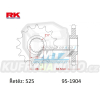 Kolečko řetězové (pastorek) 1904-17zubů RK - KTM 950 LC8 Adventure + 950 LC8 Supermoto + 990 Adventure + 990SM + 1050 Adventure + 1090 Adventure + 1190RC8 + 1190 Adventure + 1290 Superadventure + 1290 Superduke