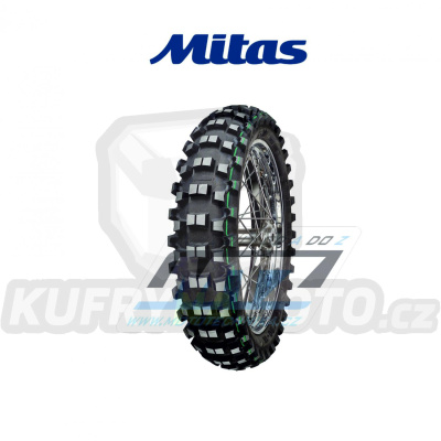 Pneu Mitas 110/90-19&quot; C18 Super Light (zelený pruh) 62M TT