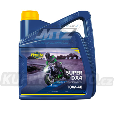 Olej motorový motocyklový Putoline Super DX4 10W40 (balení 4L)