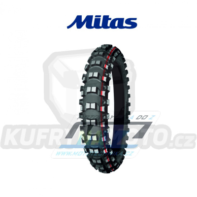 Pneu Mitas 120/90-18&quot;TF MX-SM (červený pruh) 65M TT