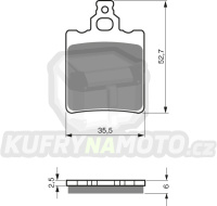 Brzdové destičky Goldfren 096 S3-GF096S3- výprodej