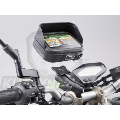 Sada GPS držáku úchytů na řídítka a tašky GPS M SW Motech Honda CB 1300 2003 - 2009 SC54 GPS.00.308.30001/B-BC.12327