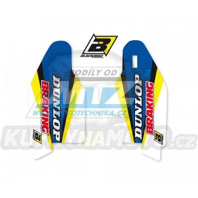 Polepy krytů vidlic Suzuki RM125+RM250 / 04-11 + RMZ250 / 07-23 + RMZ450 / 05-23  - typ polepů Dream4