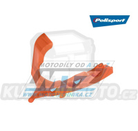 Kryt PDS Protector / Vodítko zadní brzdové hadice Polisport - KTM EXC+EXCF / 17-23 - oranžové