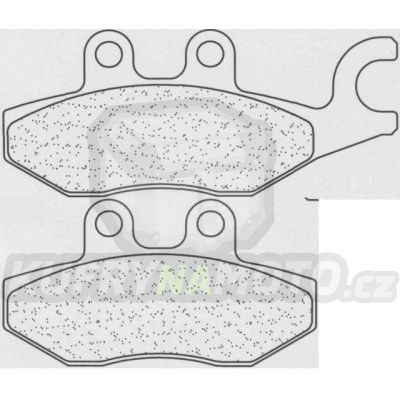 Brzdové destičky CL Brakes 3077 směs MSC - akce