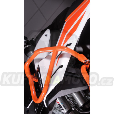 Padací rámy RD Moto CF134O KTM 790 Adventure / R  2019-2020 oranžová - vrchní