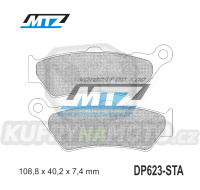 Destičky brzdové DP623-STA - směs Standard