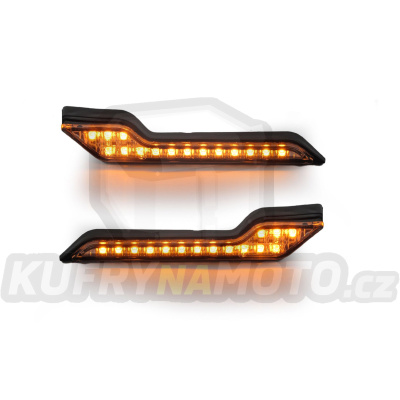 LED blikače pro BB Storm chrániče páček kryty rukou Barkbusters 2 ks SW Motech LED-001-00-AM