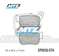 Destičky brzdové DP9038-STA - směs Standard